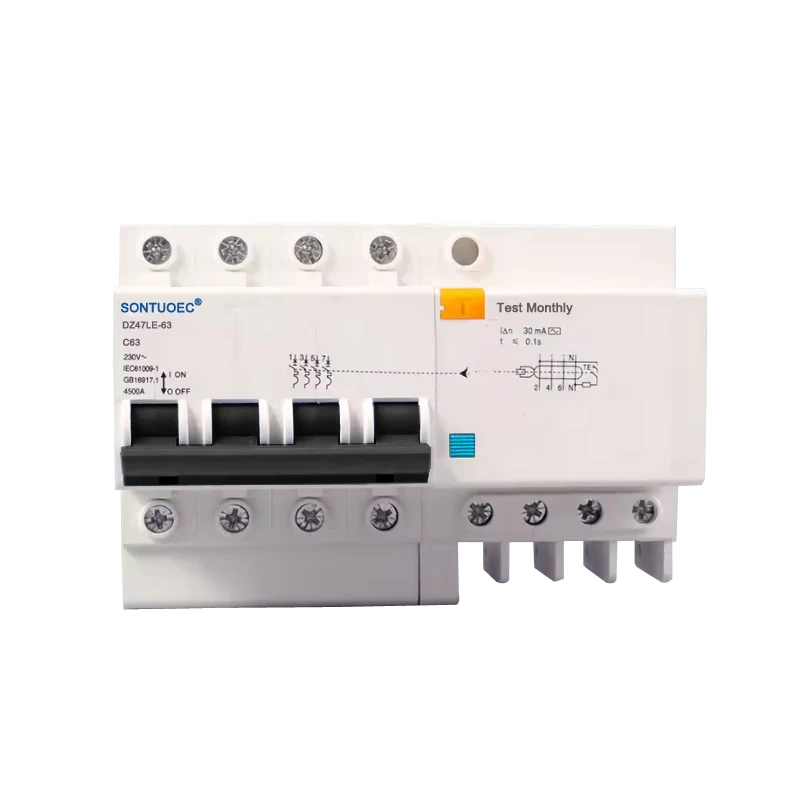 Type RCBO AC 4P
