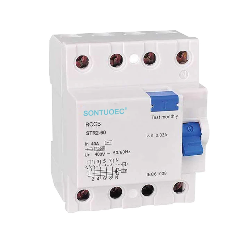 Type 4p 63a / 30ma RCD AC