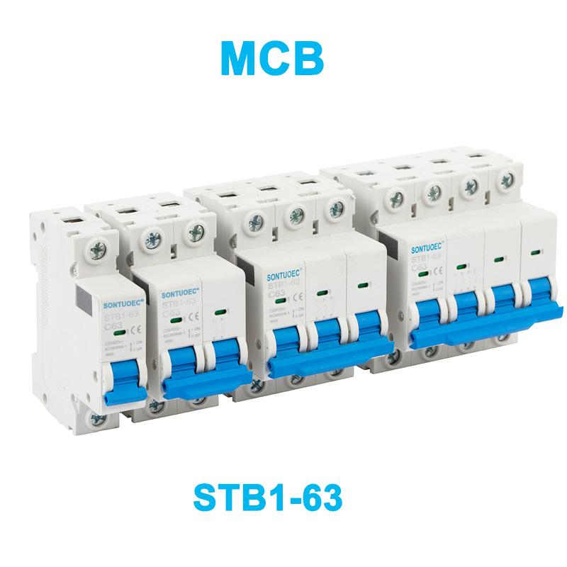 Structure C65 compétitive STB1-63 Série miniature disjoncteur MCB