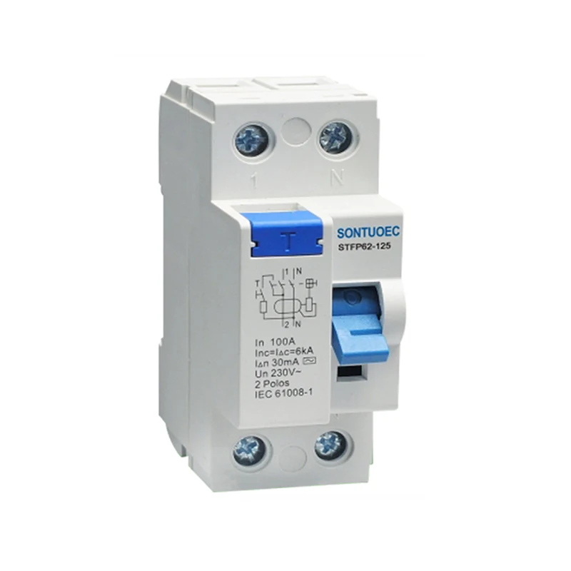 Électronique magnétique A Type RCCB 125A / 30MA