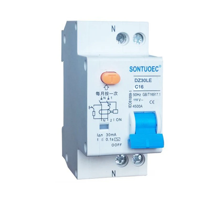 Type électronique RCBO