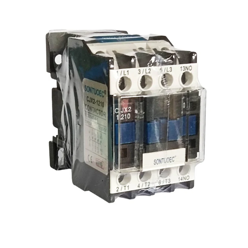 Contacteur AC avec couverture de protection transparente